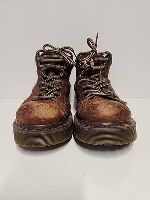 Vintage Doc Dr. Martens Y2K 8287 Brown Leather Chunky Boots Men 9