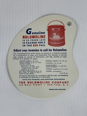 Vintage Genuine Nulomoline Co. Scoop And Scraper A Handy Baking Gadget