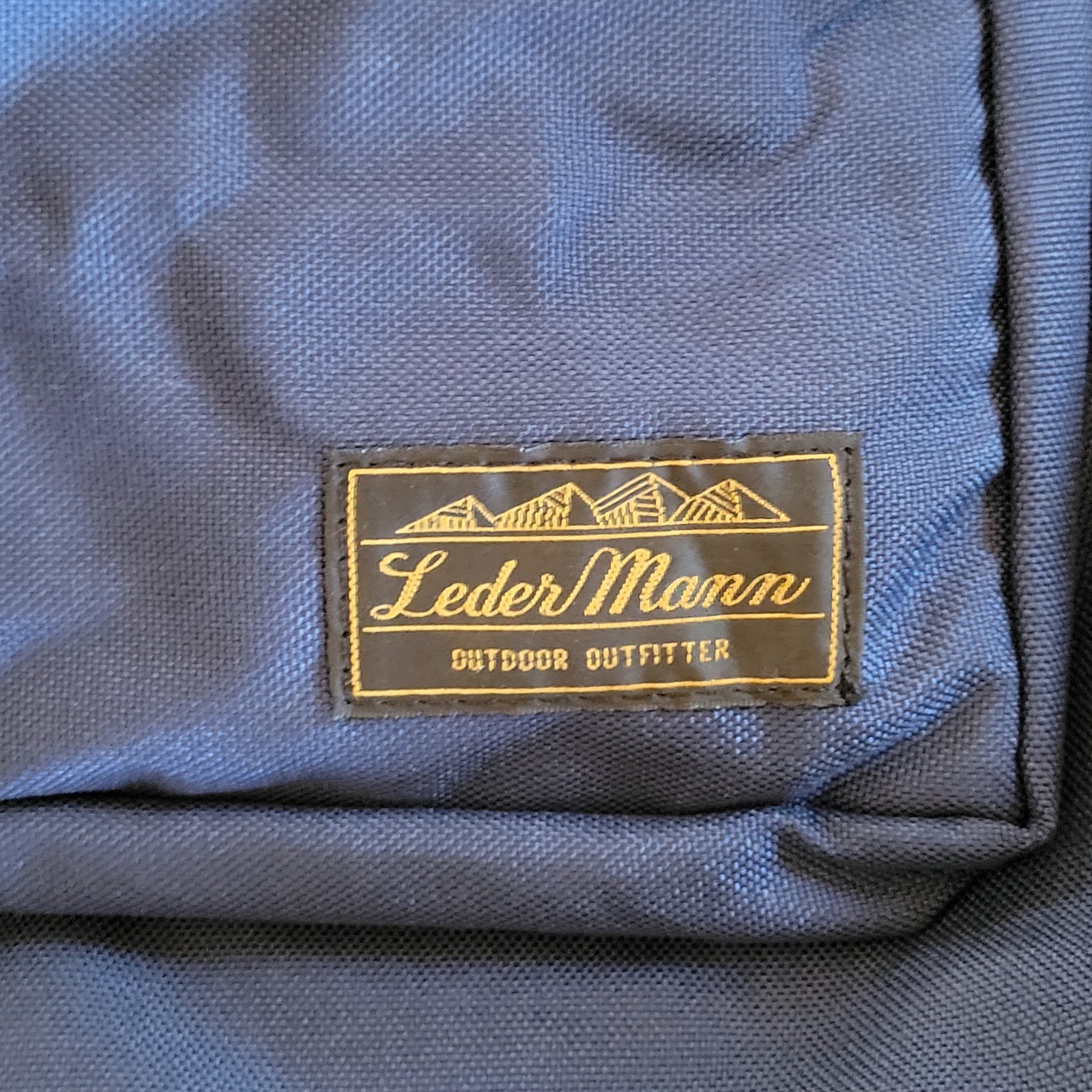 Vintage LederMann Rucksack Backpack Large Canvas … - image 3