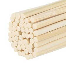 Wooden Dowel Rods, 10cm/4" Round Dowel Rod,3mm/0.12" Stick,50 Pack