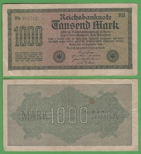 1922 1000 Mark | eBay