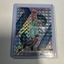 2024-25 Panini Mosaic Prizm Tre Mann #113 Charlotte Hornets Basketball Card