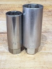 Vintage Sears CRAFTSMAN 5/8" & 13/16 Spark Plug Socket 3/8-Inch Drive CMMT43324