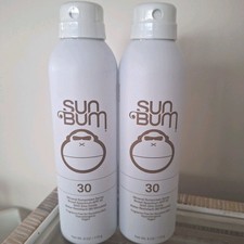 Lot of 2 Sun Bum Mineral Spray Sunscreen SPF 30 Exp 11/2026 NEW 6 oz SunBum