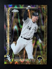 2025 Topps Chrome Gilded Coll. PAUL KONERKO 20/25 Gold RayWave Refractor #162