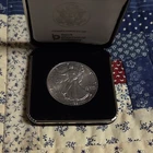 U.S. Mint 1991 American Silver Eagle $1 1 oz Silver Business Strike Uncert