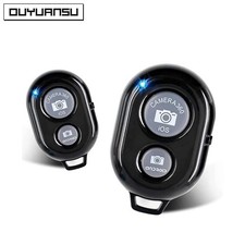 Compact Bluetooth Camera Remote Control for Smartphones - Perfect for Selfies!