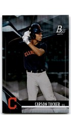 2021 Bowman Platinum Top Prospects Carson Tucker Cleveland Indians #TOP-53