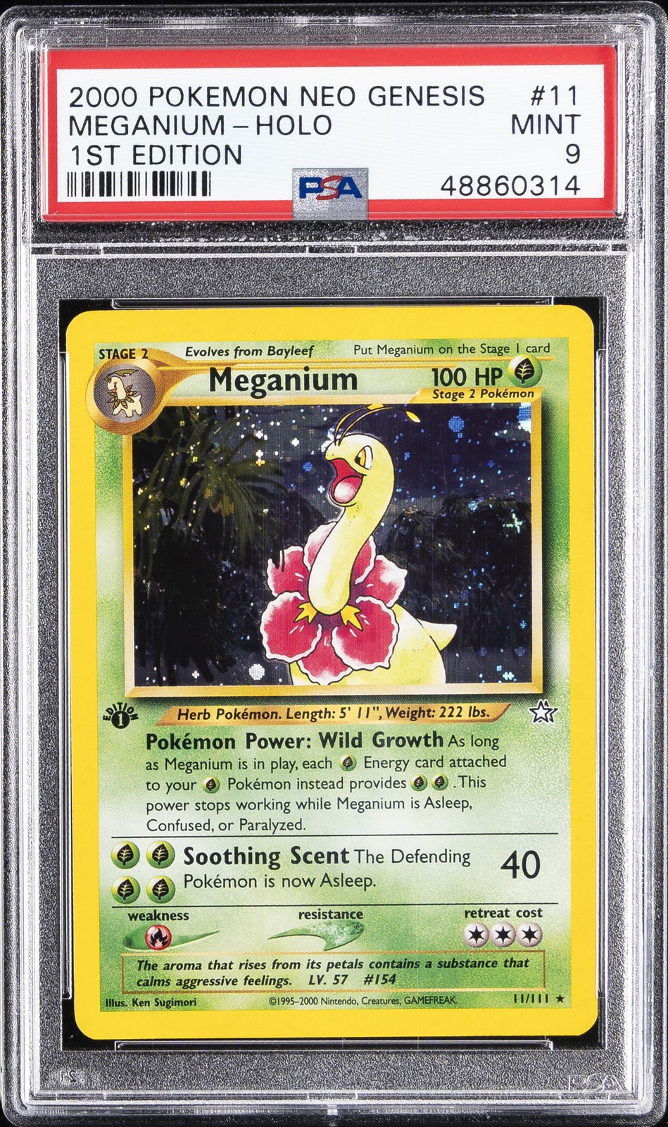 Meganium 1st Edition #11