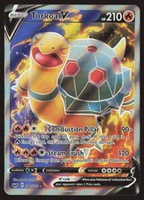 SWSH01: Set Base Spada e Scudo Torkoal V (Full Art) #188/202 Carta Pokemon
