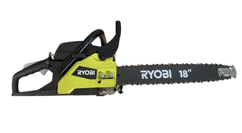 (Broken, For Parts) Ryobi RY3818 2-Cycle 18" 38cc Gas Chainsaw