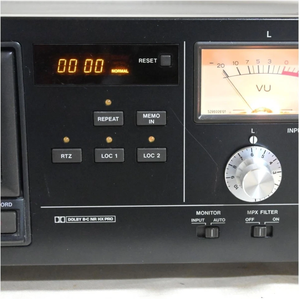 TASCAM 112MKII Pro Cassette Tape Deck Recorder Serviced & Fully Working Japan - Image 3 of 4