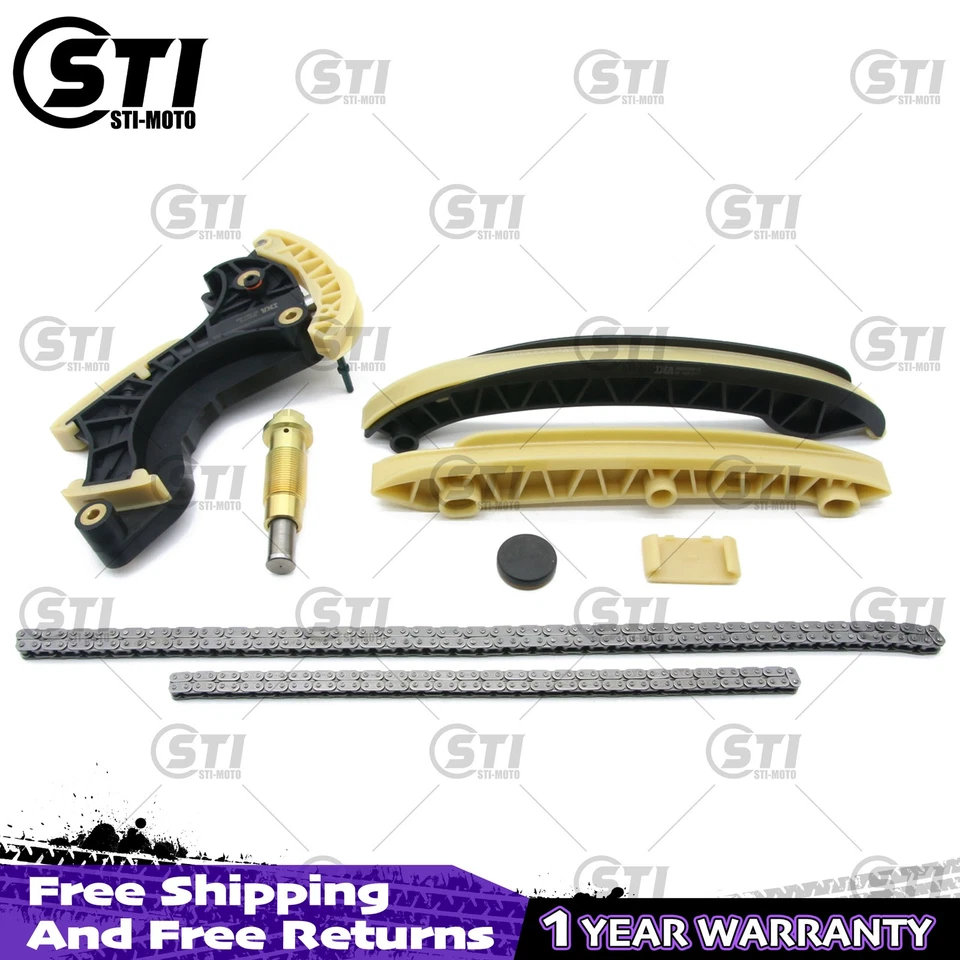 Kit de cadena de distribución y piñones de válvula variables aptos para 03-05 Mercedes-Benz C230 1,8 L Foto 3 de 4