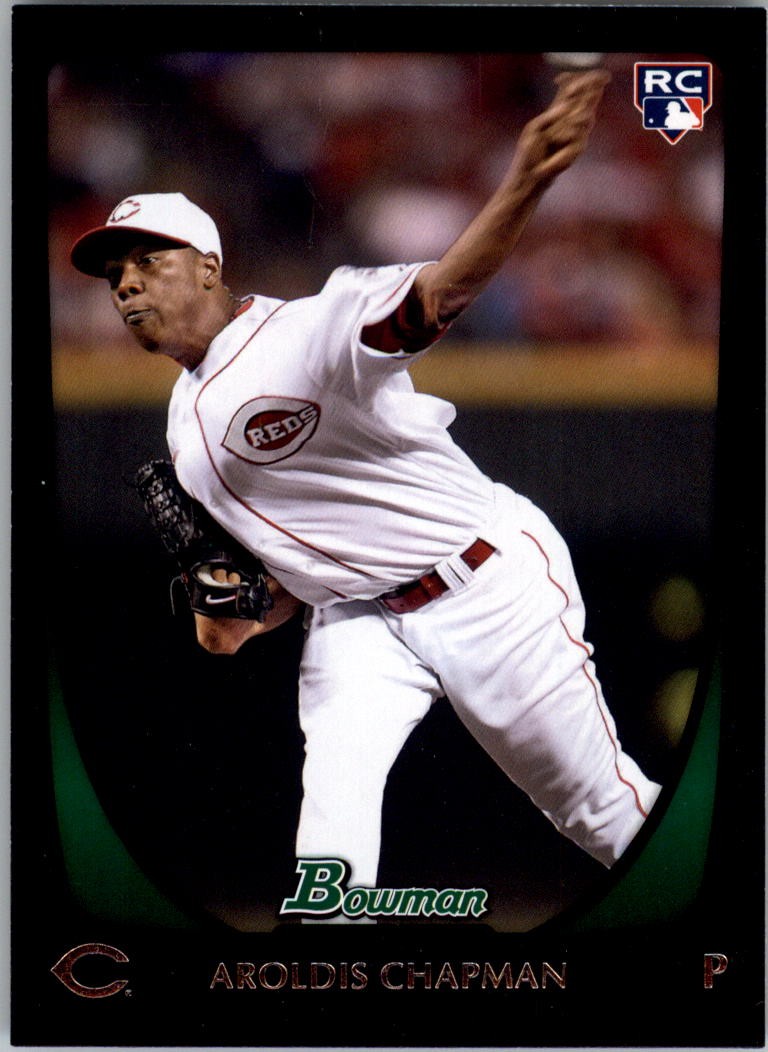 2011 Bowman #197 Aroldis Chapman RC - BB