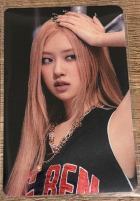 BLACKPINK ROSE BORN PINK YG select PC Photocard Photo card BLACK