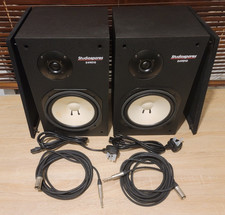 Studiospares SN10 ACTIVE studio monitors. 85W@8Ω amplifliers. Inc.Neutrik cables