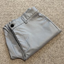 Men's Light Grey Casual Slacks Size L NEW 