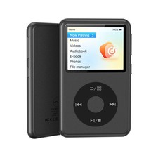 Innioasis Y2 Black Portable Mini HiFi Bluetooth MP3 Player, 64GB Expandable 2TB