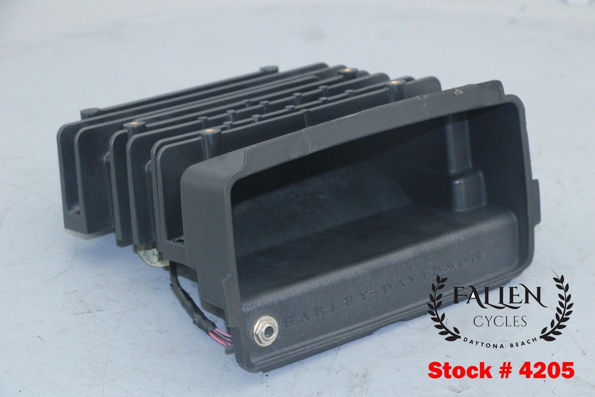 2018 Harley Electra Glide POLICE Radio Stereo Delete Storage Bin