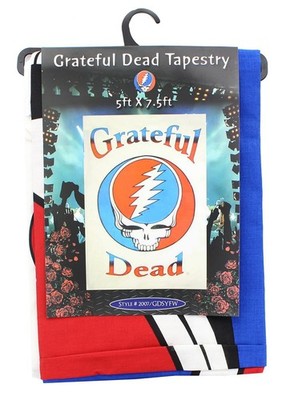 Grateful Dead Steal Your Face Logo Weiß 60''X90'' Wandteppich