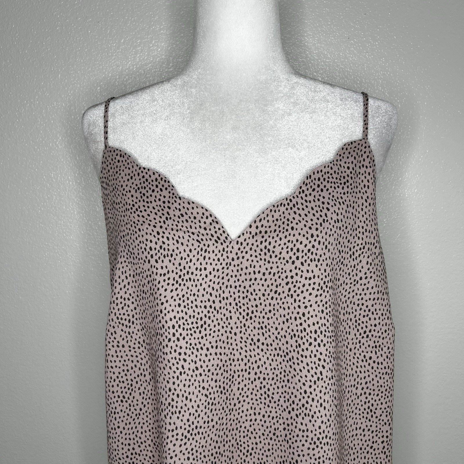 HALOGEN Womens Blush Pink Patterned Spaghetti Str… - image 2