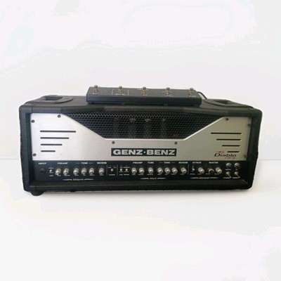 Genz-Benz El Diablo 100/50 Power Tube Head w/ Foot Switch for Electric Guitar