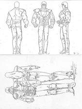 Fist North Star Setting Material CollectiB Set d8