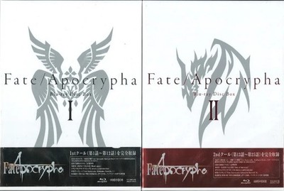 Anime Blu-ray Fate/Apocrypha Blu-ray Disc BOX Complete Limited Edition 2-Box Set