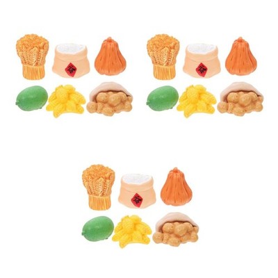 3 Count Kunstfrüchte Zur Präsentation Tu So, Als Würdest Du Essen Spielen