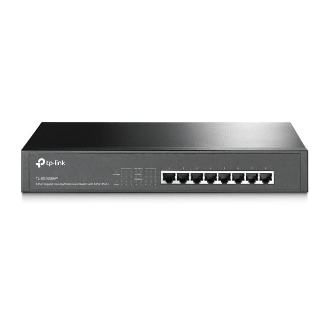 TP-Link TL-SG1008MP Network Switch Unmanaged Gigabit Ethernet 10/100/1000 Power