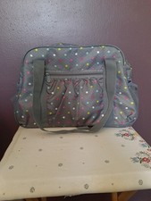 Thirty One All in Tote Confetti Polka Dot Gre...