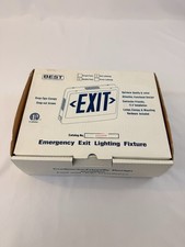 Notausgang Beleuchtung Leuchte Lampen Baldachin & Montagematerial enthalten 