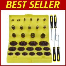 FKM Viton O Ring Set - High Temp  Oil Resistant, 382 Pieces