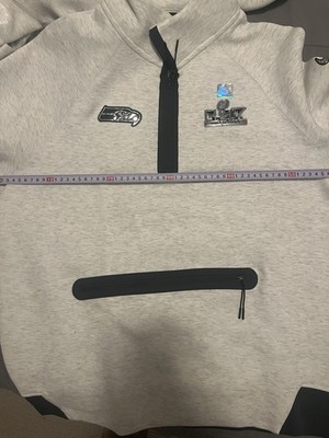 Seattle Seahawks Nike Super Bowl LX Opening Night Tech Fleece Half