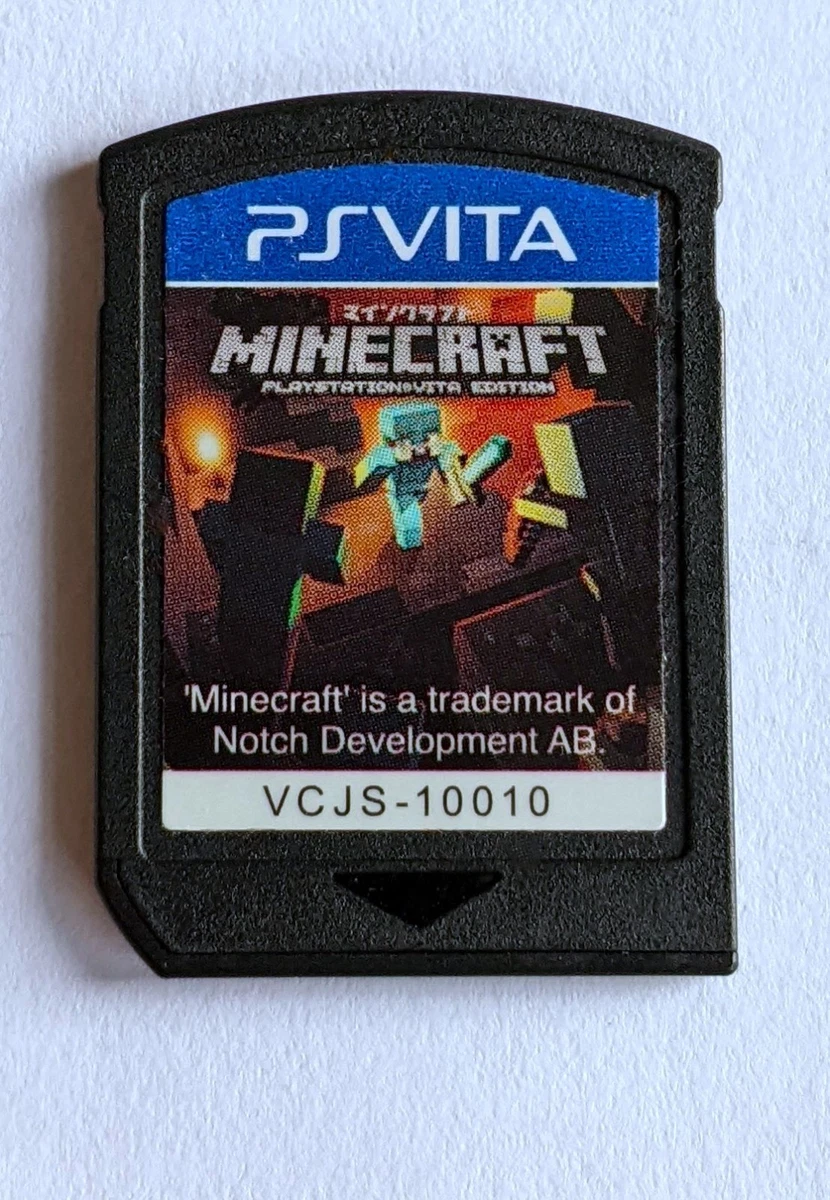 Minecraft - PlayStation Vita Edition - Version Japonaise (NTSC-J) - 2015 - Bon état