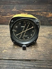 Vintage Kollsman Aircraft Direction Indicator Gauge 398C-01-1405 Untested