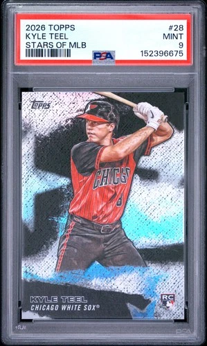 2026 Topps Series 1 Kyle Teel Base (PSA 9)