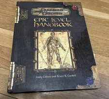 Dungeons & Dragons Epic Level Handbook HC D20...