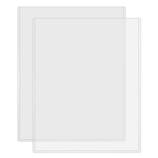 Yoodelife 8.5" x 11" Rigid Print Protectors, Clear Plastic Page Protectors, C...