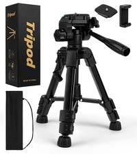 25 Inch Mini Tripod Camera Small Tabletop Travel Stand Compact Portable Desk