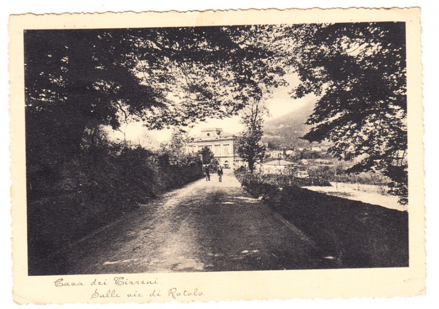 26-02898 - CAVA DEI TIRRENI SALERNO - SULLE VIE DI ROTOLO VIAGGIATA 1937