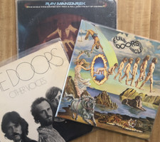 VINTAGE THE DOORS LP LOT! 1971 FULL CIRCLE IMPORT! OTHER VOICES! RAY MANZAREK
