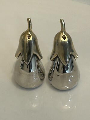 Joie De Vivre Eggplant Mini Salt Pepper Set 