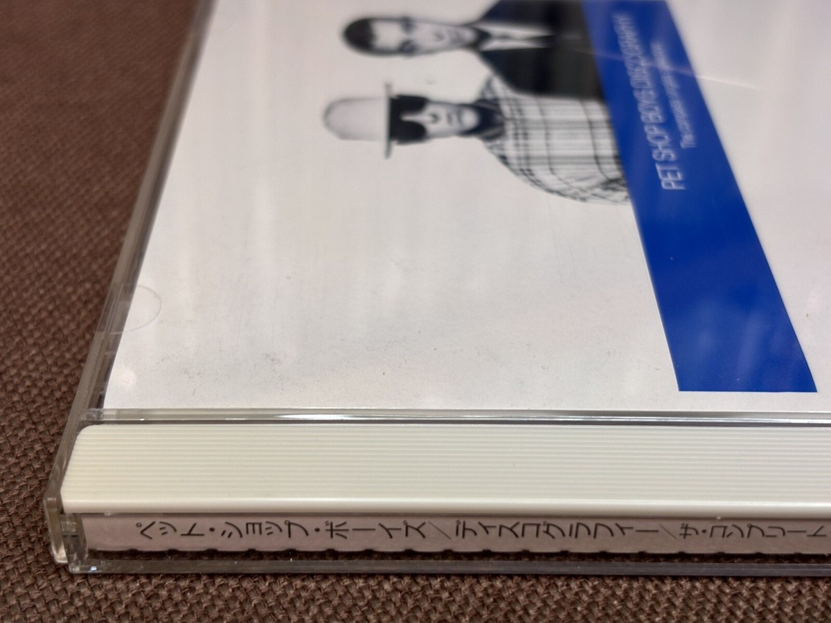 PET SHOP BOYS Discography JAPAN CD TOCP-6911 w/ OBI + PS