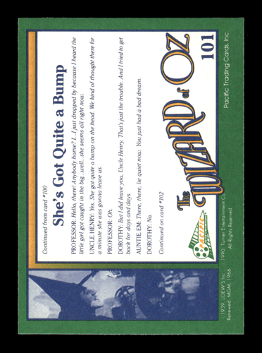 1990 Pacific The Wizard of Oz Trading Cards #1-110 ~ Choose Your Card - Picture 202 of 220