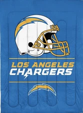 Northwest NFL Los Angeles Chargers Draft Comforter & Sham Set