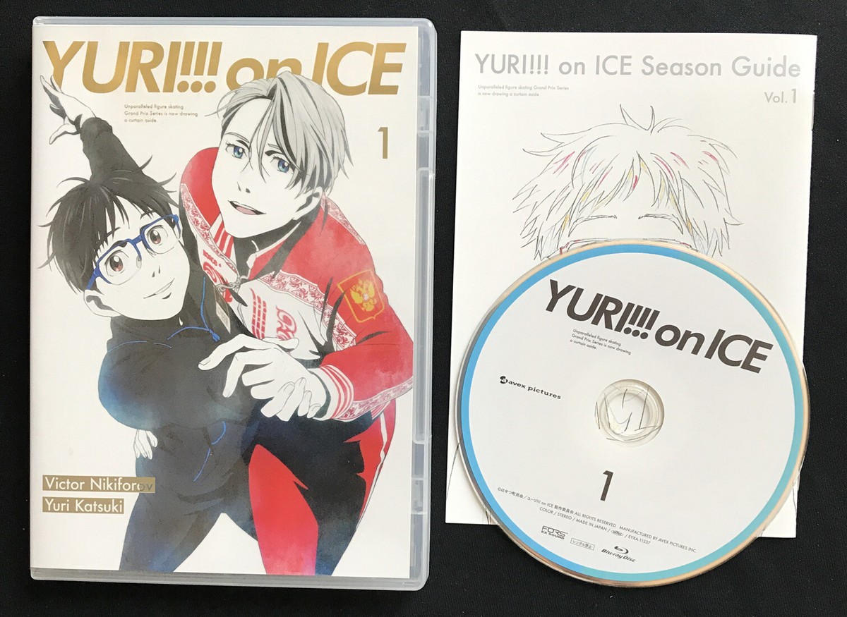 Yuri!!! On Ice: Volume 1 (Blu-Ray) anime tv show Japanese Region