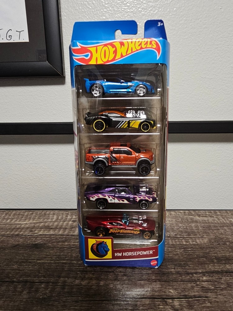 Hot Wheels - HW Horsepower 5 Pack (BBHFV94)