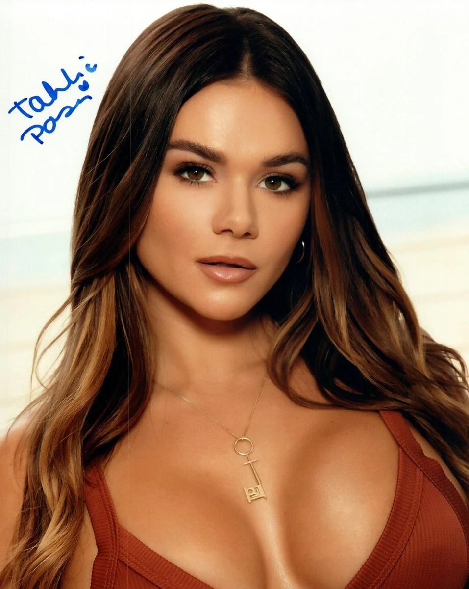 TAHLIA PARIS 8x10 SIGNED PHOTO #130 Gorgeous Model DJ Glamour Pretty | eBay