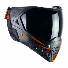 Empire EVS Thermal Paintball Goggles Mask - Black/Orange w/ Ninja & Clear Lens